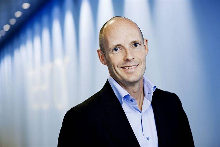 Tidligere Telenor-chef Henrik Clausen er manden, der skal eksekvere B&O's strategi alt i mens opkøbere lurer på sidelinjen. Foto:Presse